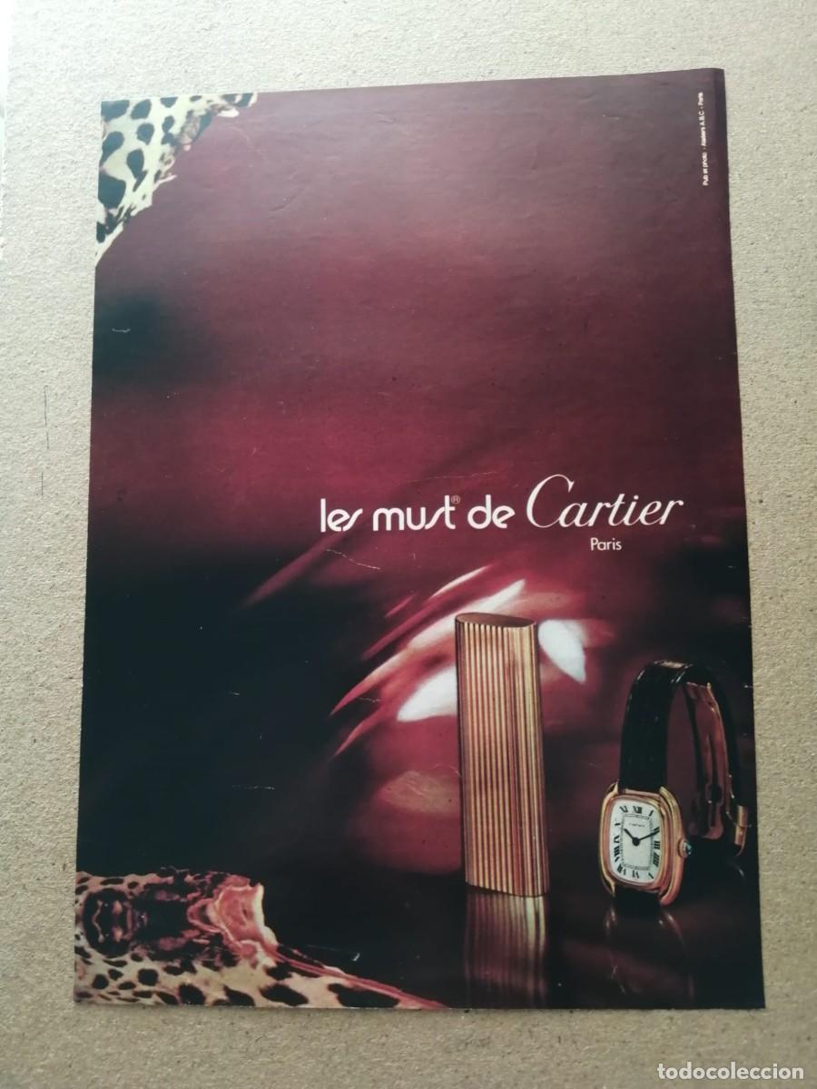 Otros Art&iacute;culos de Coleccionismo en Papel: ANUNCIO. LES MUST DE CARTIER