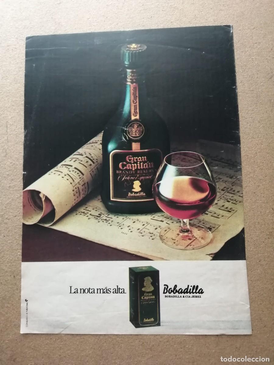 Otros Art&iacute;culos de Coleccionismo en Papel: ANUNCIO. BRANDY GRAN CAPITAN