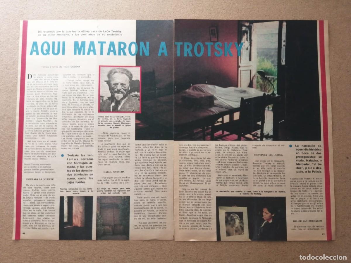 Sammelleidenschaft Andere Papierartikel: REPORTAJE. AQUI MATARON A TROTSKY