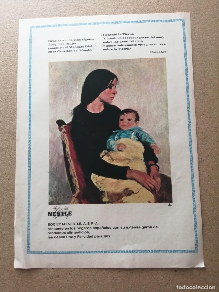 Collectionnisme Papier divers: ANUNCIO. NESTLE FELICITA LA NAVIDAD 1972