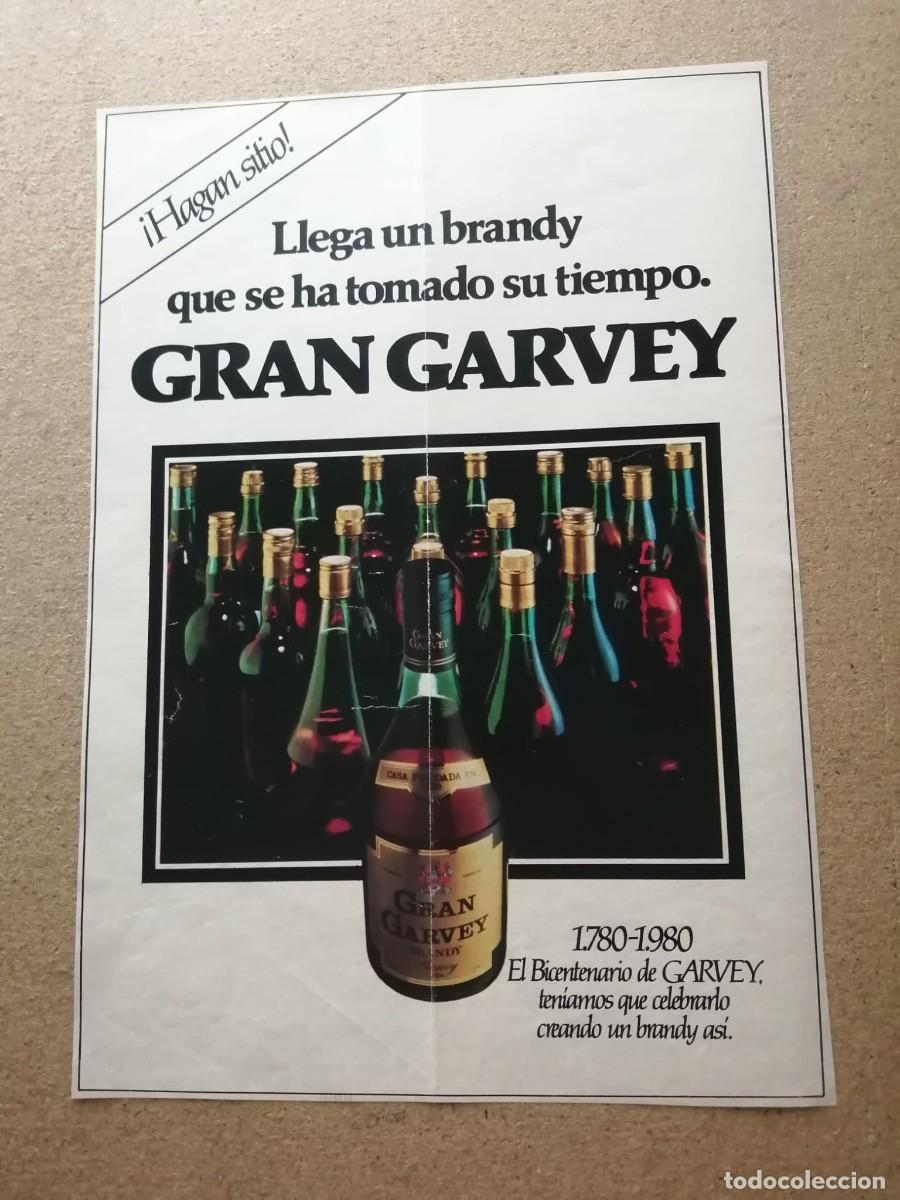 Otros Art&iacute;culos de Coleccionismo en Papel: ANUNCIO.BRANDY GRAN GARVEY