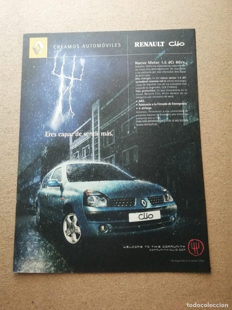 Collectionnisme Papier divers: ANUNCIO. RENAULT CLIO