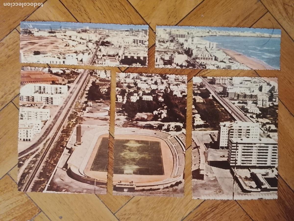Otros Art&iacute;culos de Coleccionismo en Papel: COLLAGE IMAGEN VISTAS CADIZ ESTADIO DE FUTBOL CARRANZA MIRANDILLA TROQUEL CARTON . TIPO POSTAL