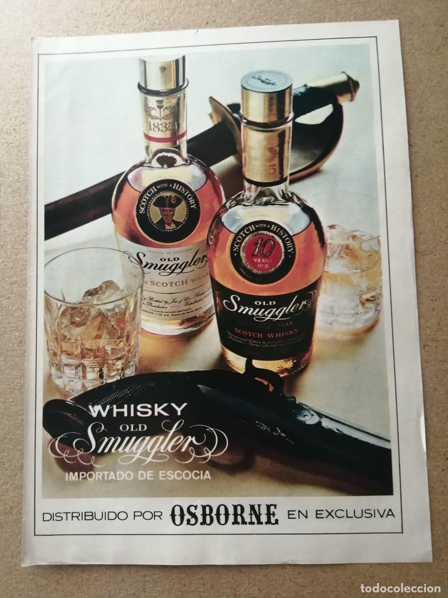 Otros Art&iacute;culos de Coleccionismo en Papel: ANUNCIO. WHISKY OLD SMUGGLER