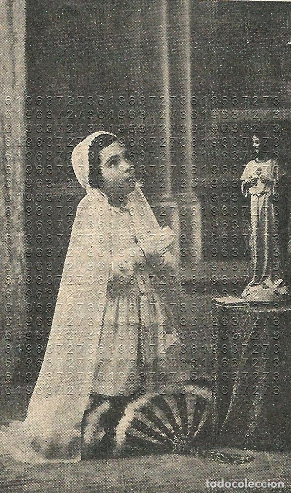 Otros Art&iacute;culos de Coleccionismo en Papel: ALCIRA VALENCIA CONSUELO GUILLEN 8X5 CLIPPING MUY ANTIGUO F9