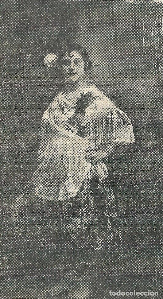 Otros Art&iacute;culos de Coleccionismo en Papel: YECLA MURCIA EUGENIA MARTINEZ 8X4 CLIPPING MUY ANTIGUO F9