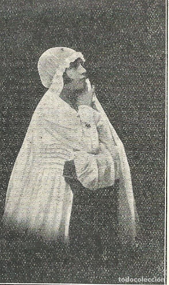 Otros Art&iacute;culos de Coleccionismo en Papel: ORIHUELA ALICANTE ESPERANZA GOMEZ RODRIGUEZ 8X5 CLIPPING MUY ANTIGUO F9
