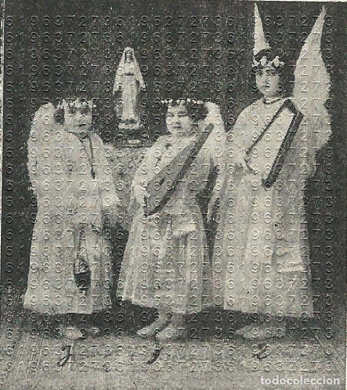 Otros Art&iacute;culos de Coleccionismo en Papel: CABRA CORDOBA CARMEN POYATO MERCEDES Y FRANCISCA MU&Ntilde;OZ 7X5 CLIPPING MUY ANTIGUO F9