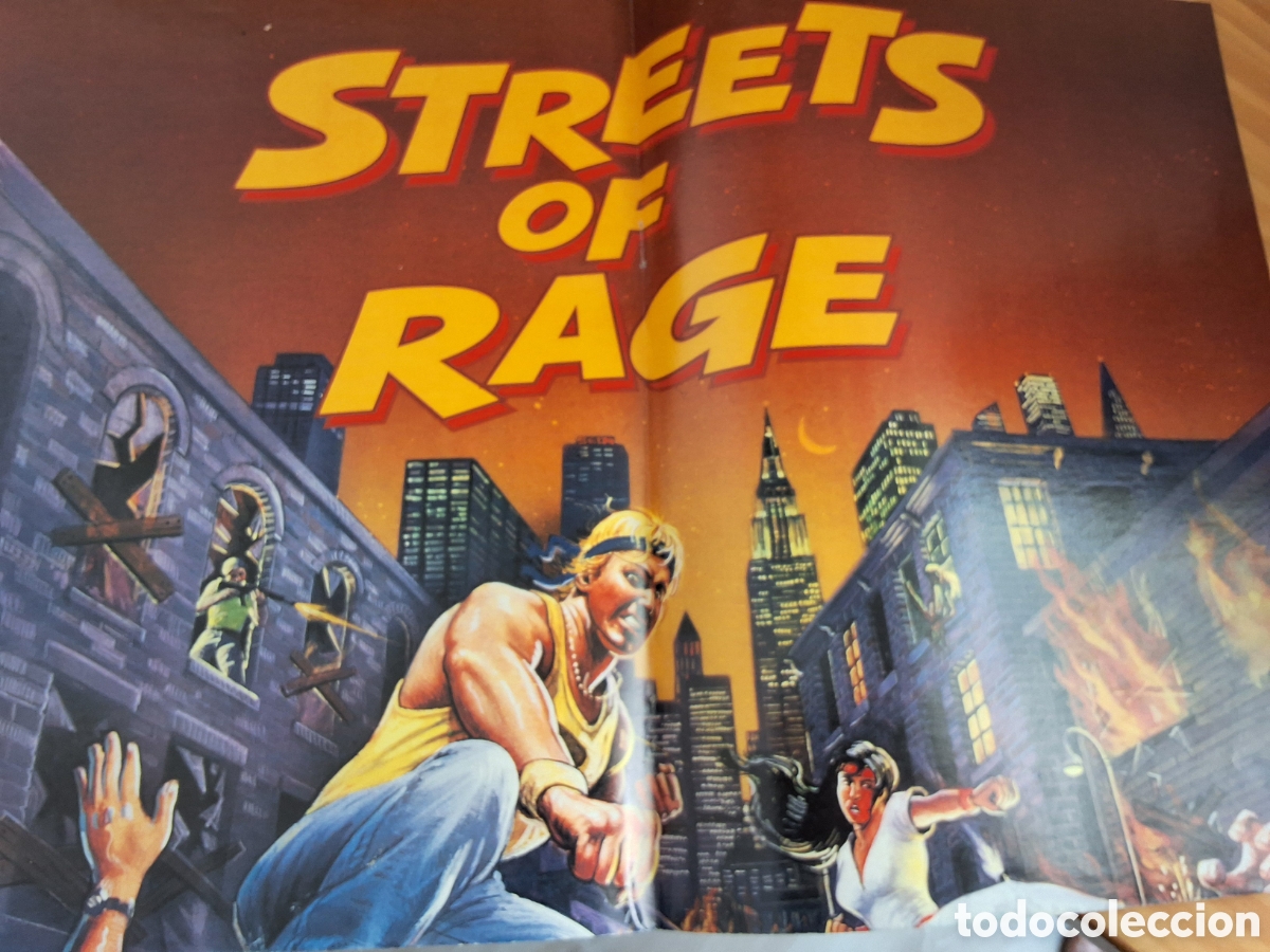 Otros Art&iacute;culos de Coleccionismo en Papel: Street of rage suplemento poster revista consolas
