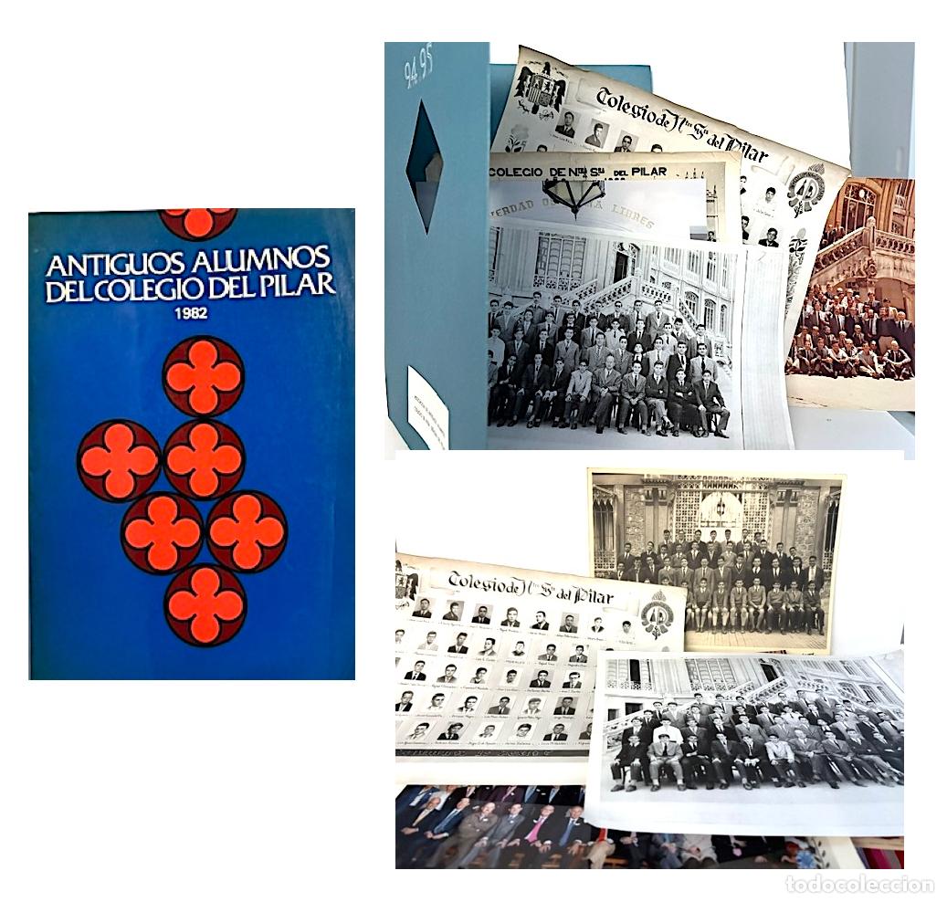 Otros Art&iacute;culos de Coleccionismo en Papel: Colegio del Pilar. Madrid. Relaci&oacute;n de Asociados + 10 fotograf&iacute;as (1950, 1958, 1959, 1960 y otros.