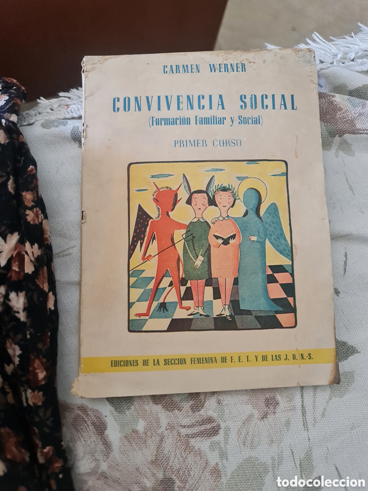 Otros Art&iacute;culos de Coleccionismo en Papel: Convivencia Social 1957 Secc. Femenina Carmen Werner