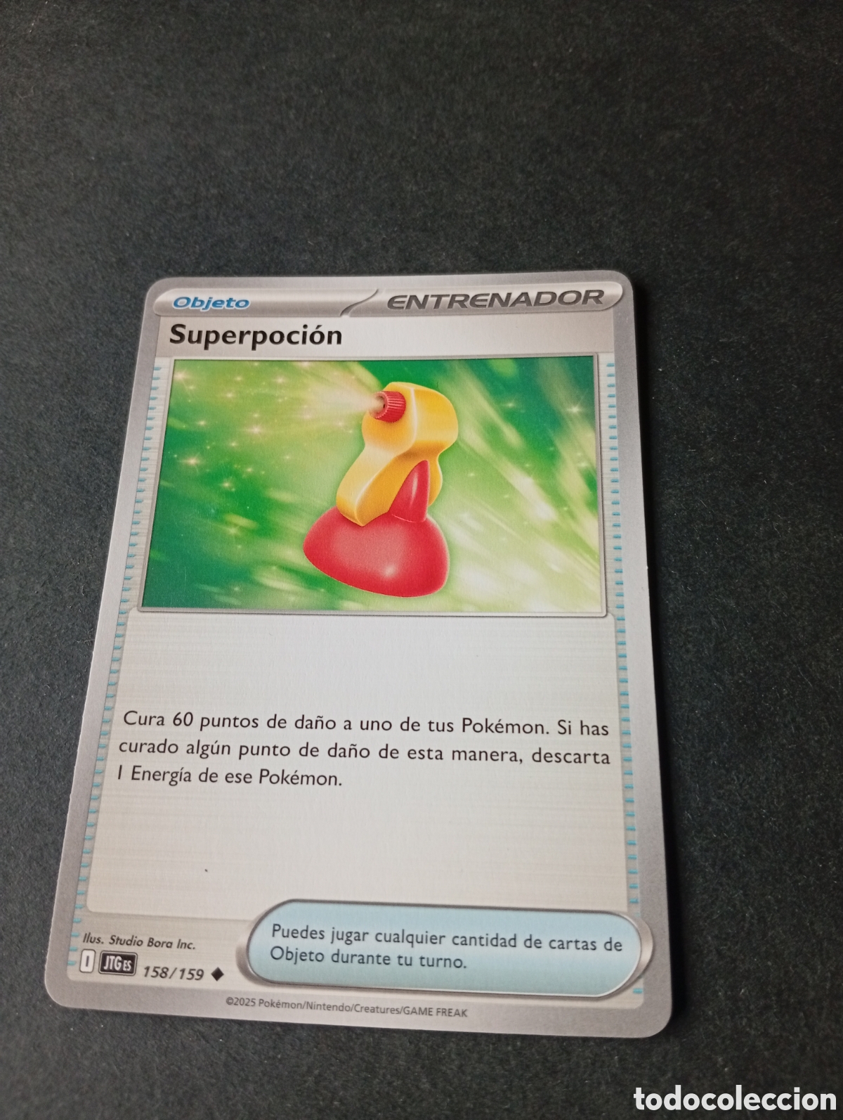 Otros Art&iacute;culos de Coleccionismo en Papel: Carta Pok&eacute;mon superpoci&oacute;n