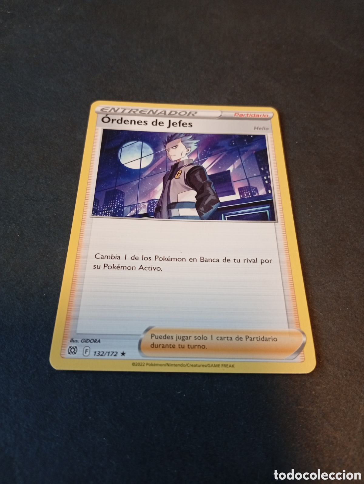 Otros Art&iacute;culos de Coleccionismo en Papel: Carta Pok&eacute;mon ordenes de jefes
