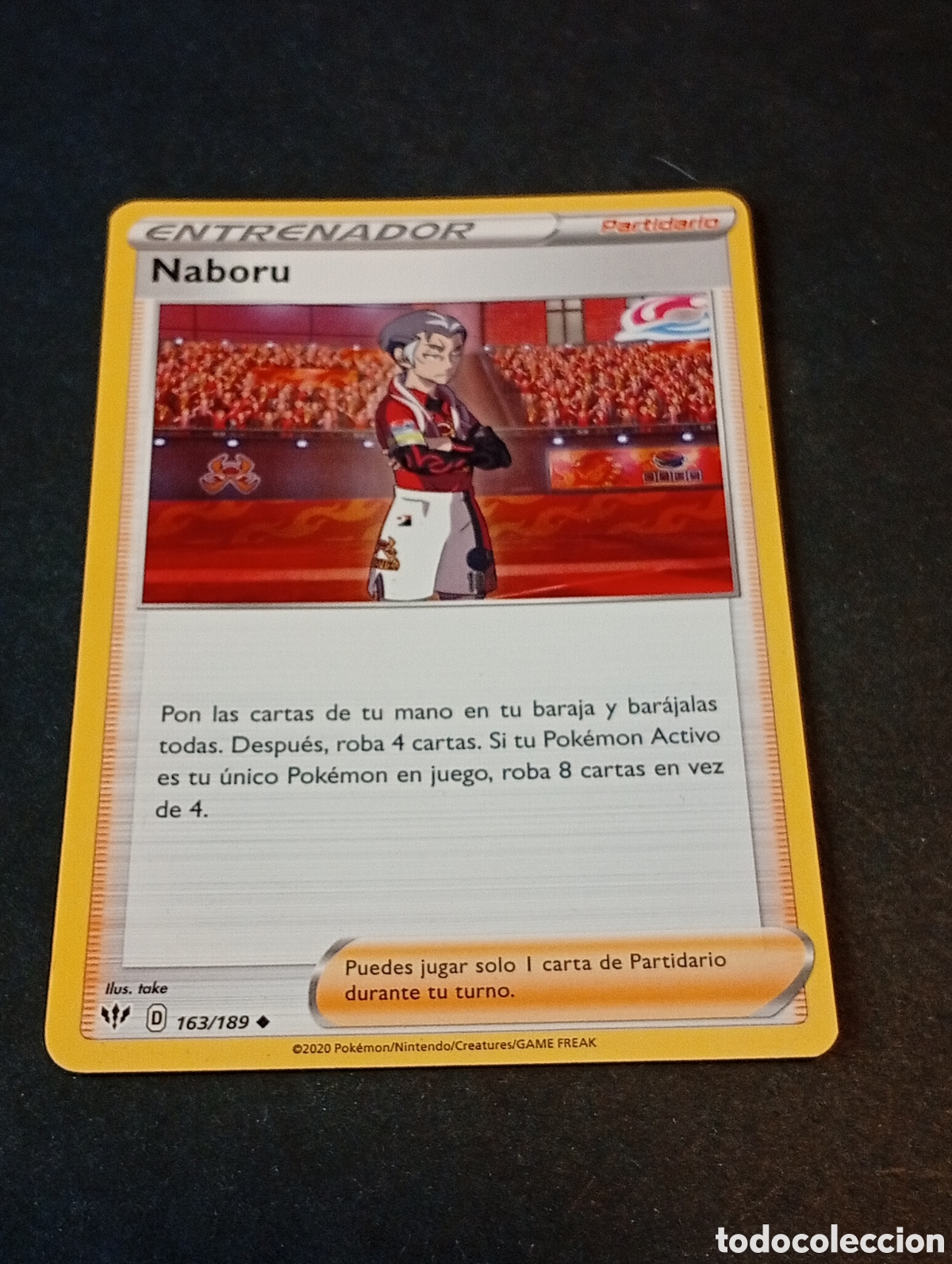 Otros Art&iacute;culos de Coleccionismo en Papel: Carta Pok&eacute;mon naboru.....