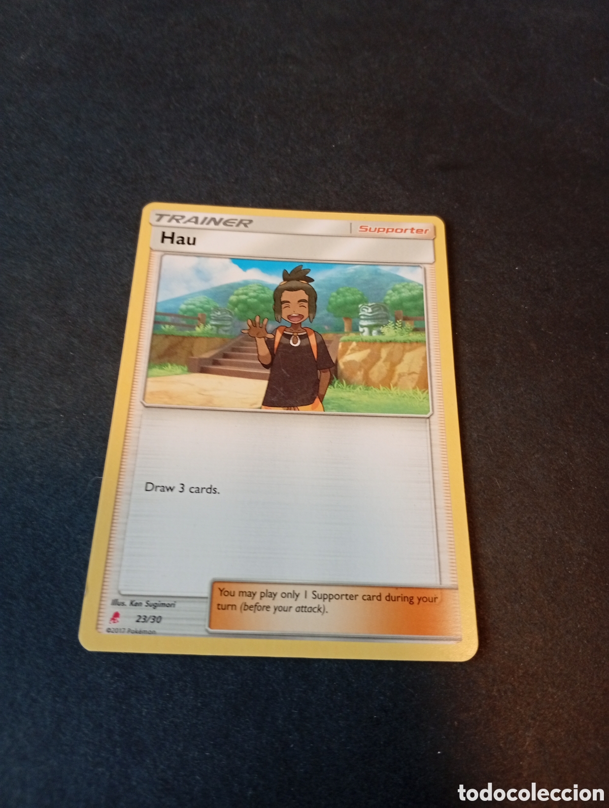 Otros Art&iacute;culos de Coleccionismo en Papel: Carta Pok&eacute;mon Hau....,.