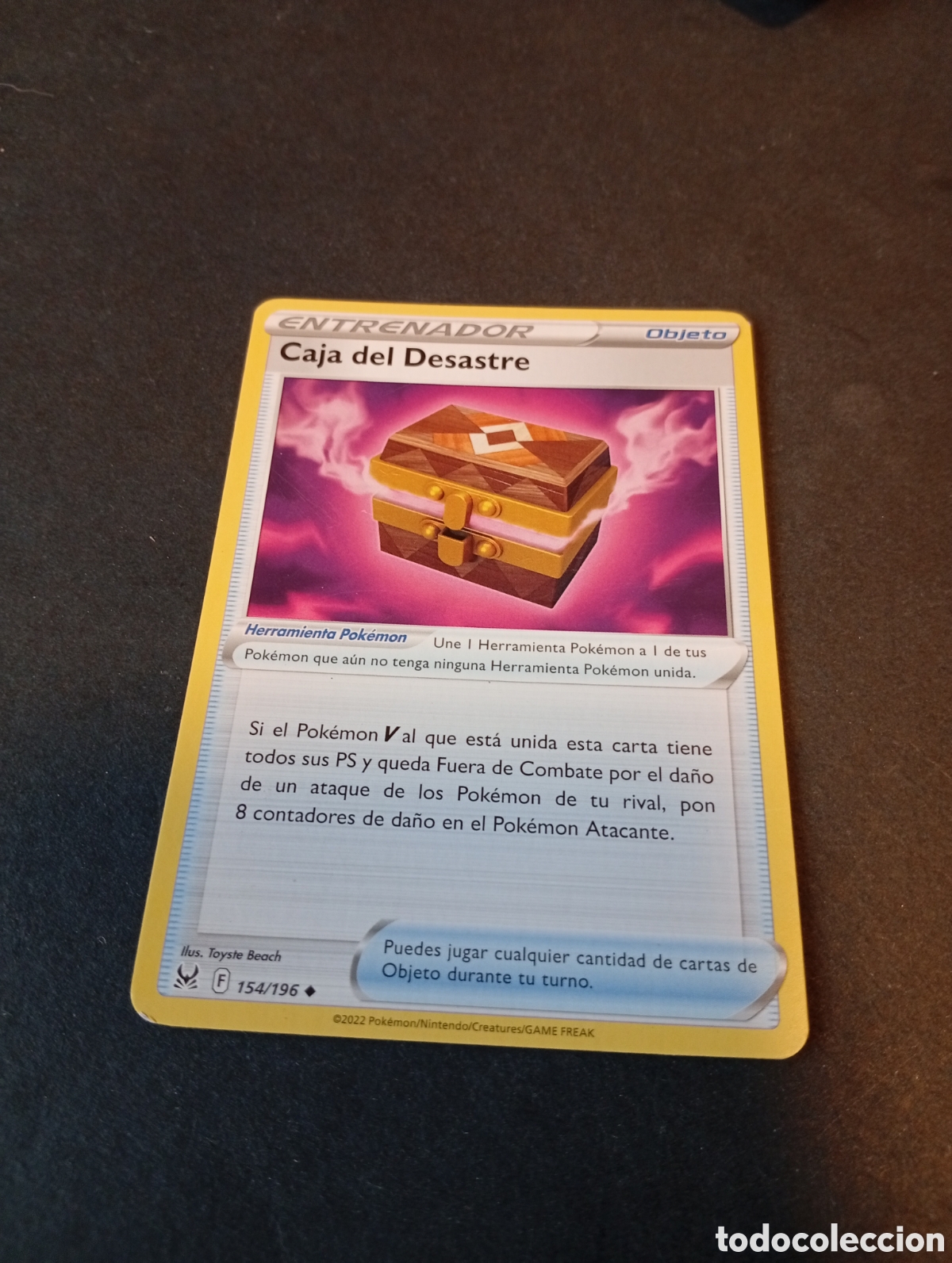 Otros Art&iacute;culos de Coleccionismo en Papel: Carta Pok&eacute;mon Caja del Desastre