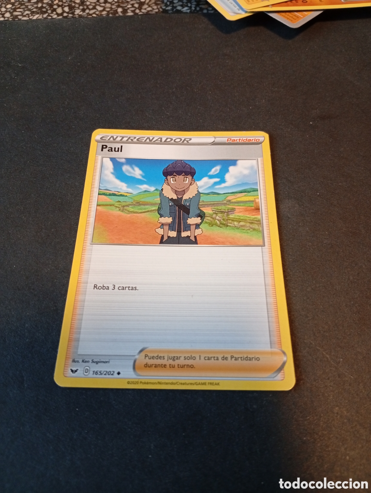 Otros Art&iacute;culos de Coleccionismo en Papel: Carta Pok&eacute;mon Paul.......