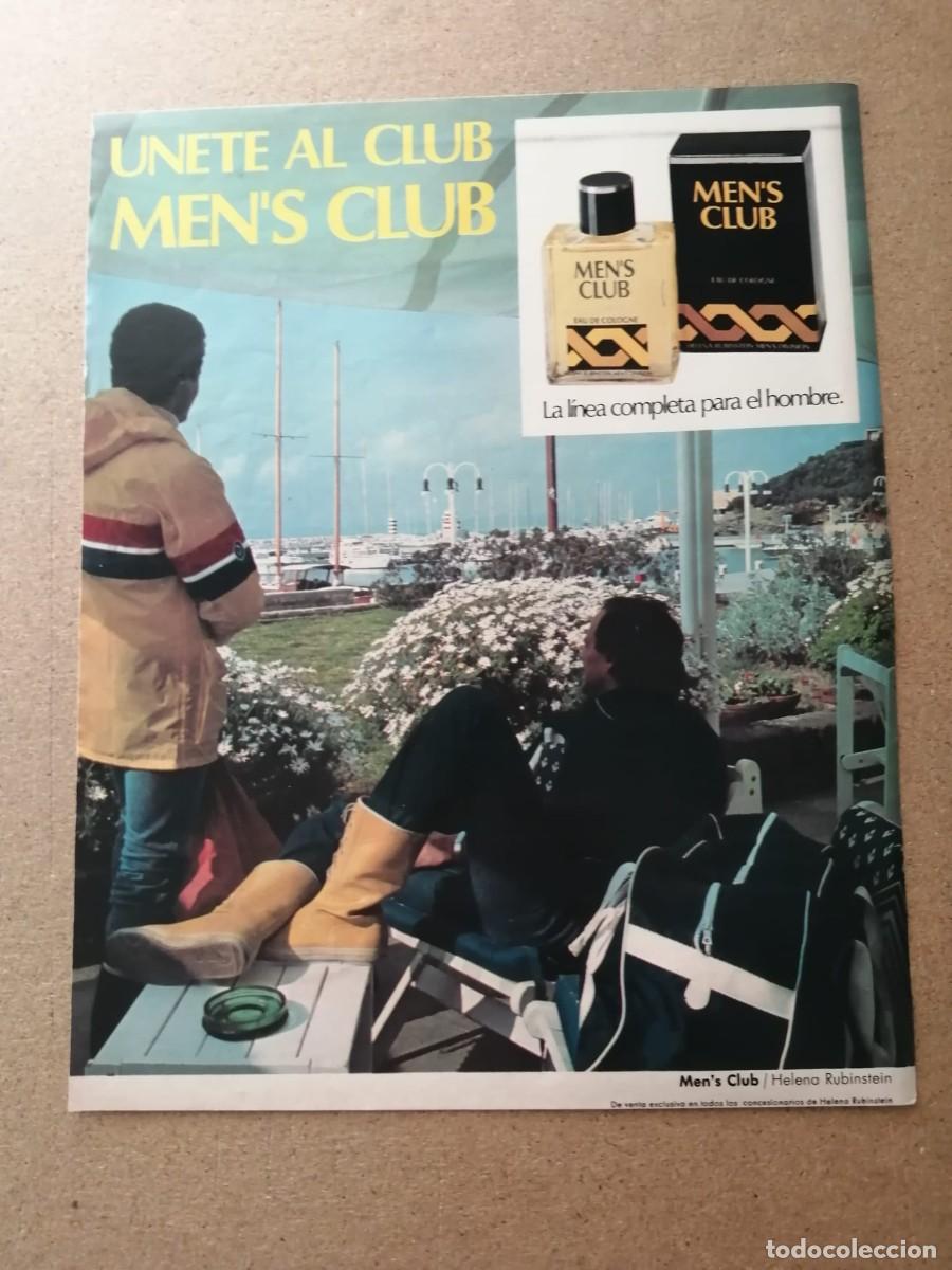 Otros Art&iacute;culos de Coleccionismo en Papel: ANUNCIO. EAU DE COLOGNE MEN'S CLUB