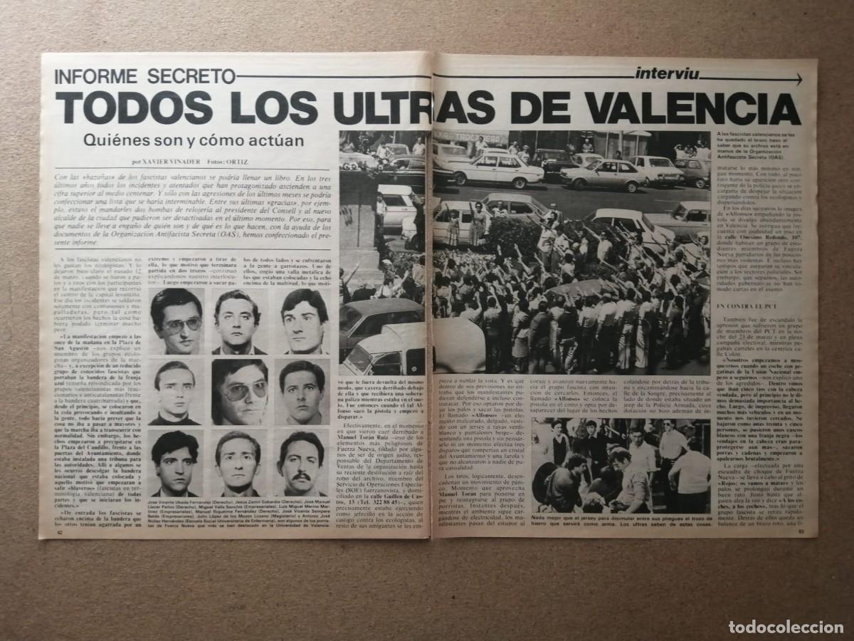 Altri oggetti di carta: REPORTAJE. TODOS LOS ULTRAS DE VALENCIA