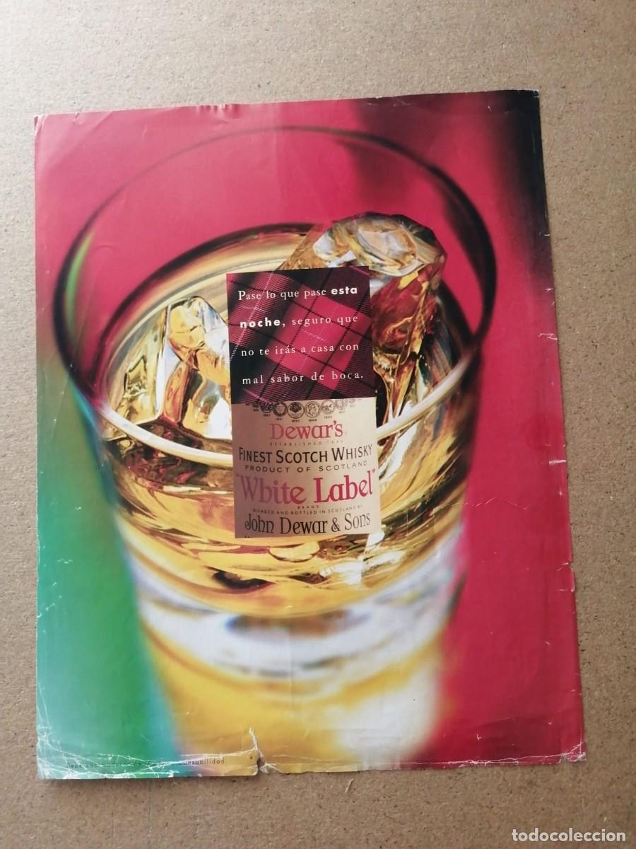 Otros Art&iacute;culos de Coleccionismo en Papel: ANUNCIO. WHISKY WHITE LABEL
