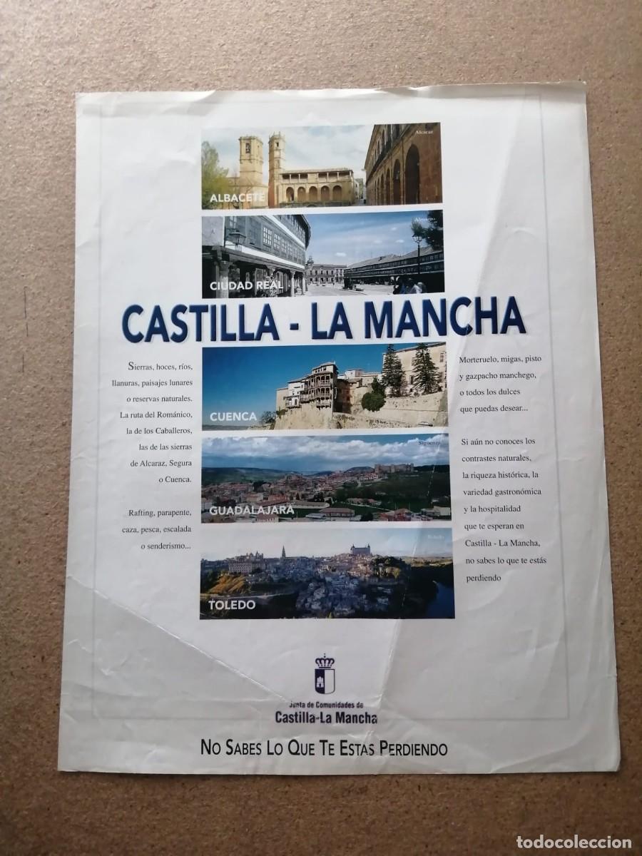 Otros Art&iacute;culos de Coleccionismo en Papel: ANUNCIO. JUNTA DE COMUNIDADES CASTILLA - LA MANCHA, NO SABES LO QUE TE ESTAS PERDIENDO