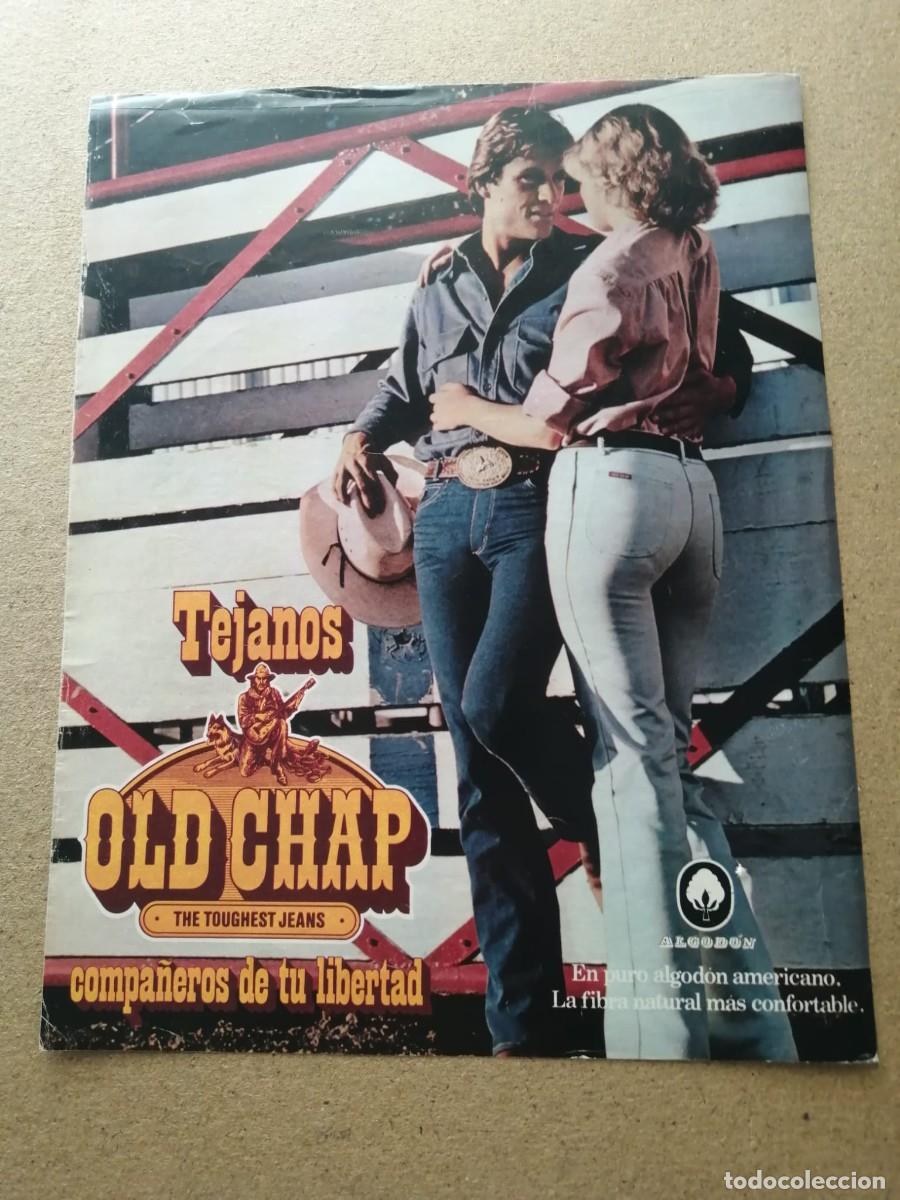 Otros Art&iacute;culos de Coleccionismo en Papel: ANUNCIO. OLD CHAP, TEJANOS