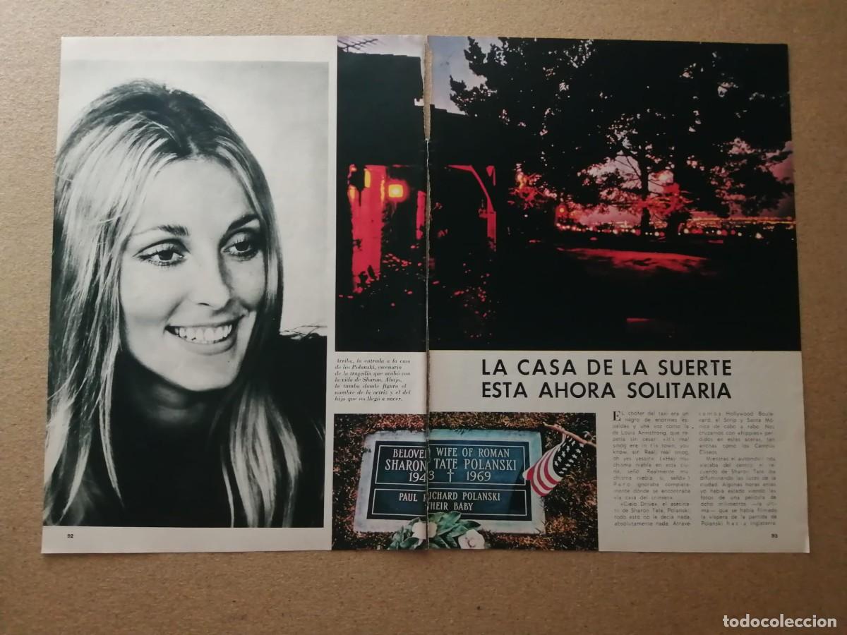 Otros Art&iacute;culos de Coleccionismo en Papel: REPORTAJE. SHARON TATE - MANSON