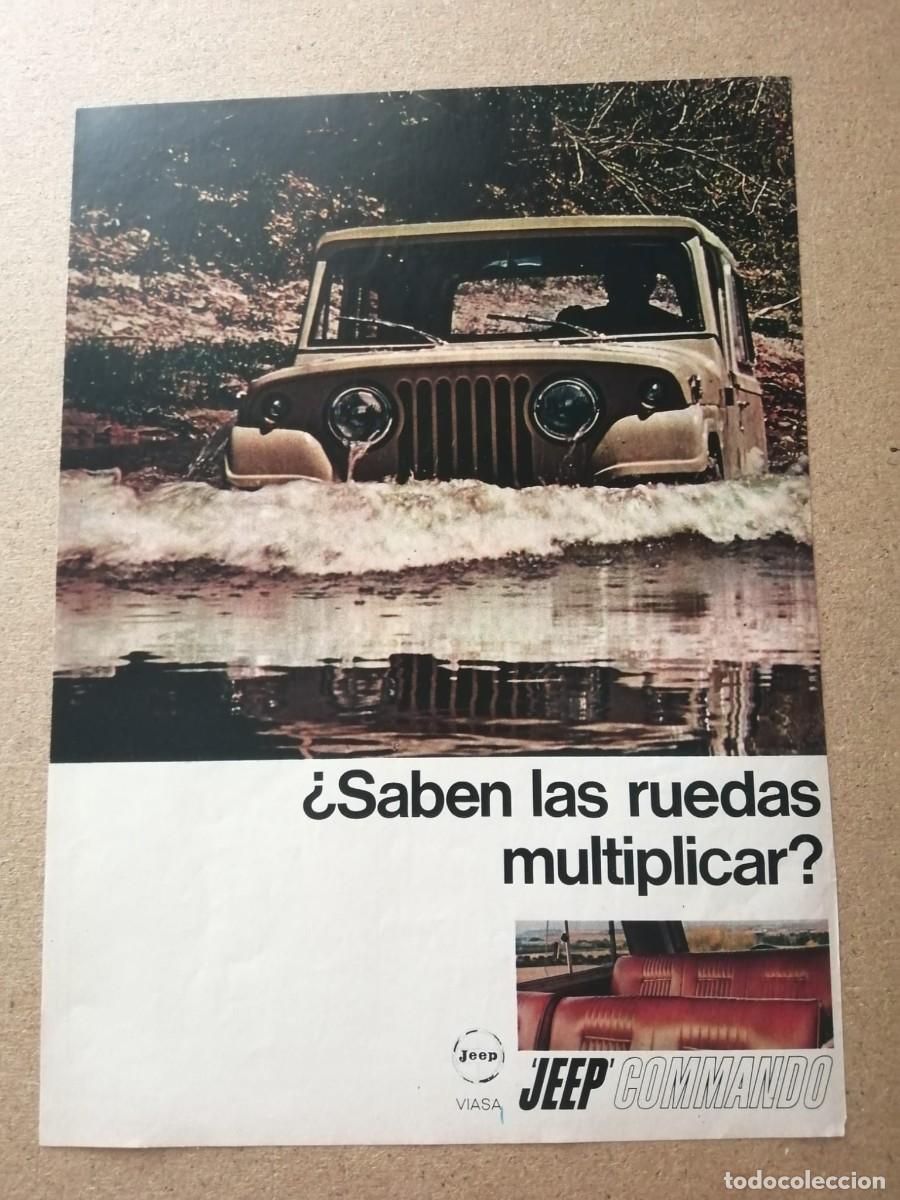 Otros Art&iacute;culos de Coleccionismo en Papel: ANUNCIO. JEEP COMMANDO