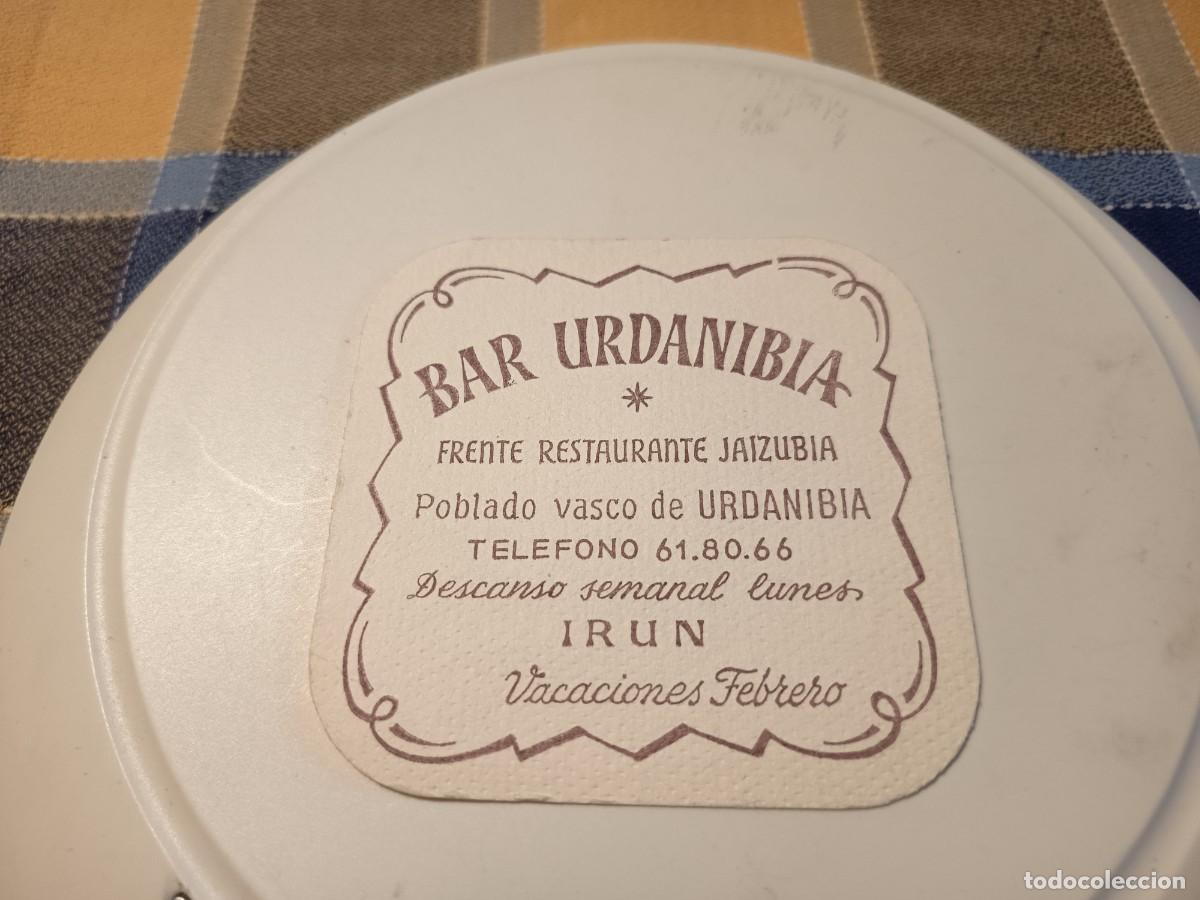 Otros Art&iacute;culos de Coleccionismo en Papel: POSAVASOS BAR URDANIBIA-IRUN-GUIPUZCOA