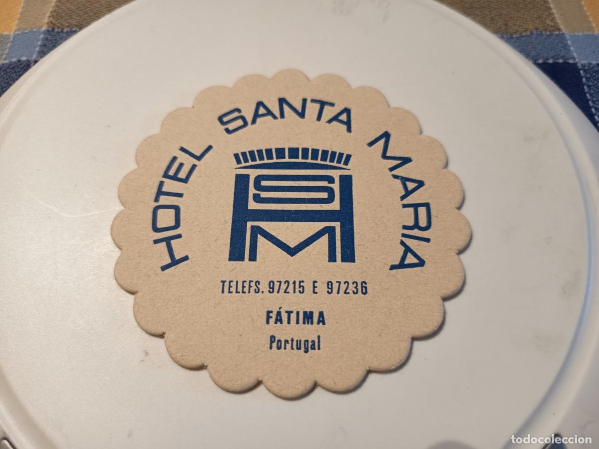 Otros Art&iacute;culos de Coleccionismo en Papel: POSAVASOS HOTEL SANTA MARIA-FATIMA-PORTUGAL