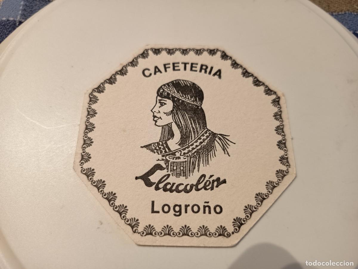 Otros Art&iacute;culos de Coleccionismo en Papel: POSAVASOS CAFEWTERIA LLACOLEN-LOGRO&Ntilde;O-LA RIOJA