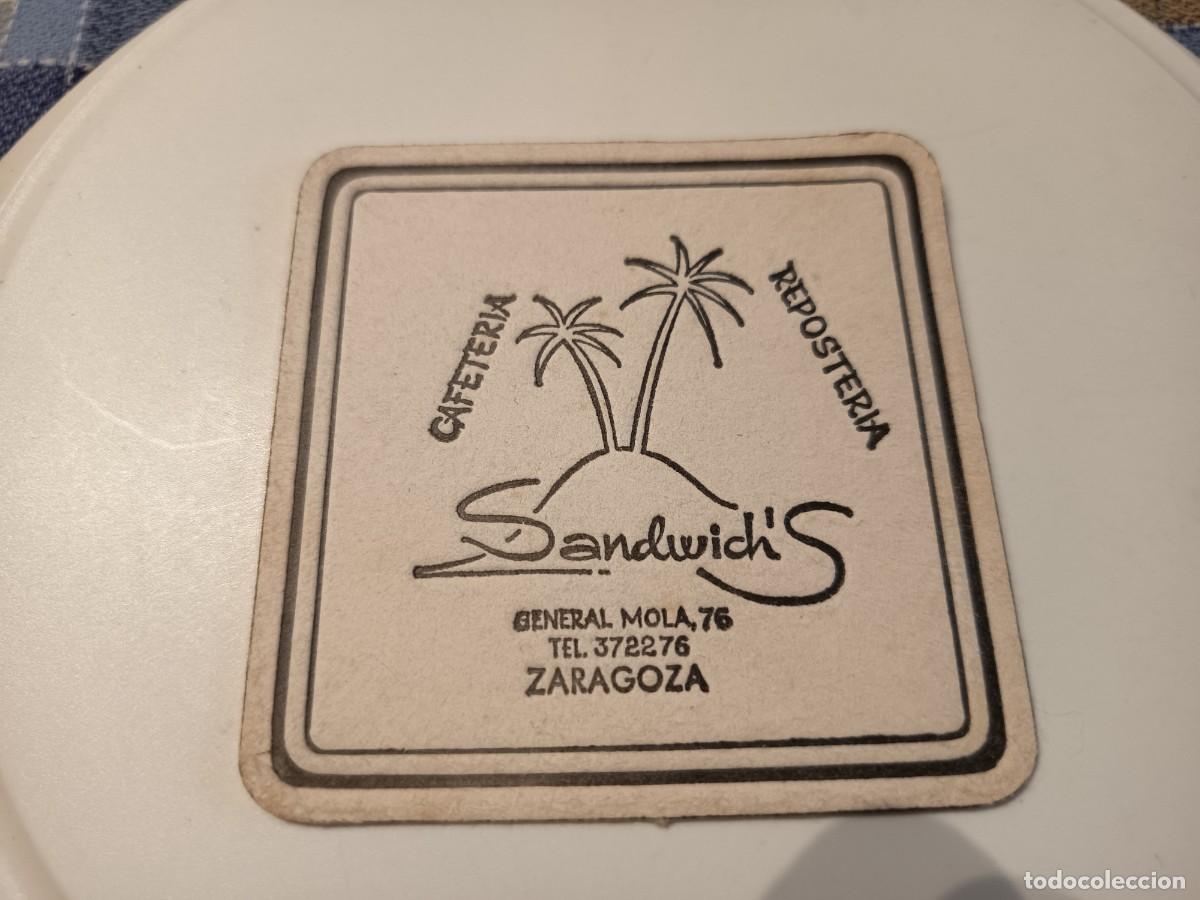Paper Collecting Others: POSAVASOS CAFETERIA SANDWICHS-ZARAGOZA