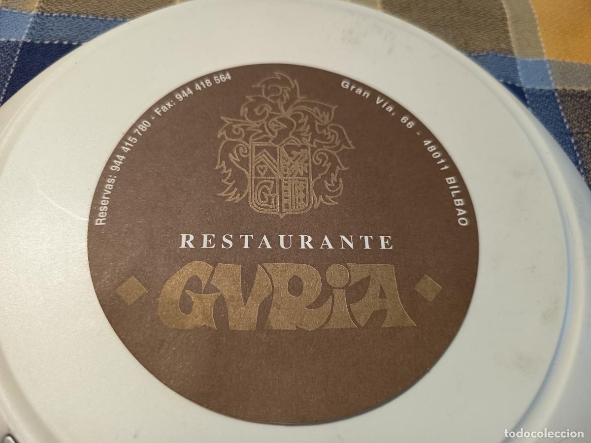 Otros Art&iacute;culos de Coleccionismo en Papel: POSAVASOS RESTAURANTE GURIA-BILBAO-VIZCAYA