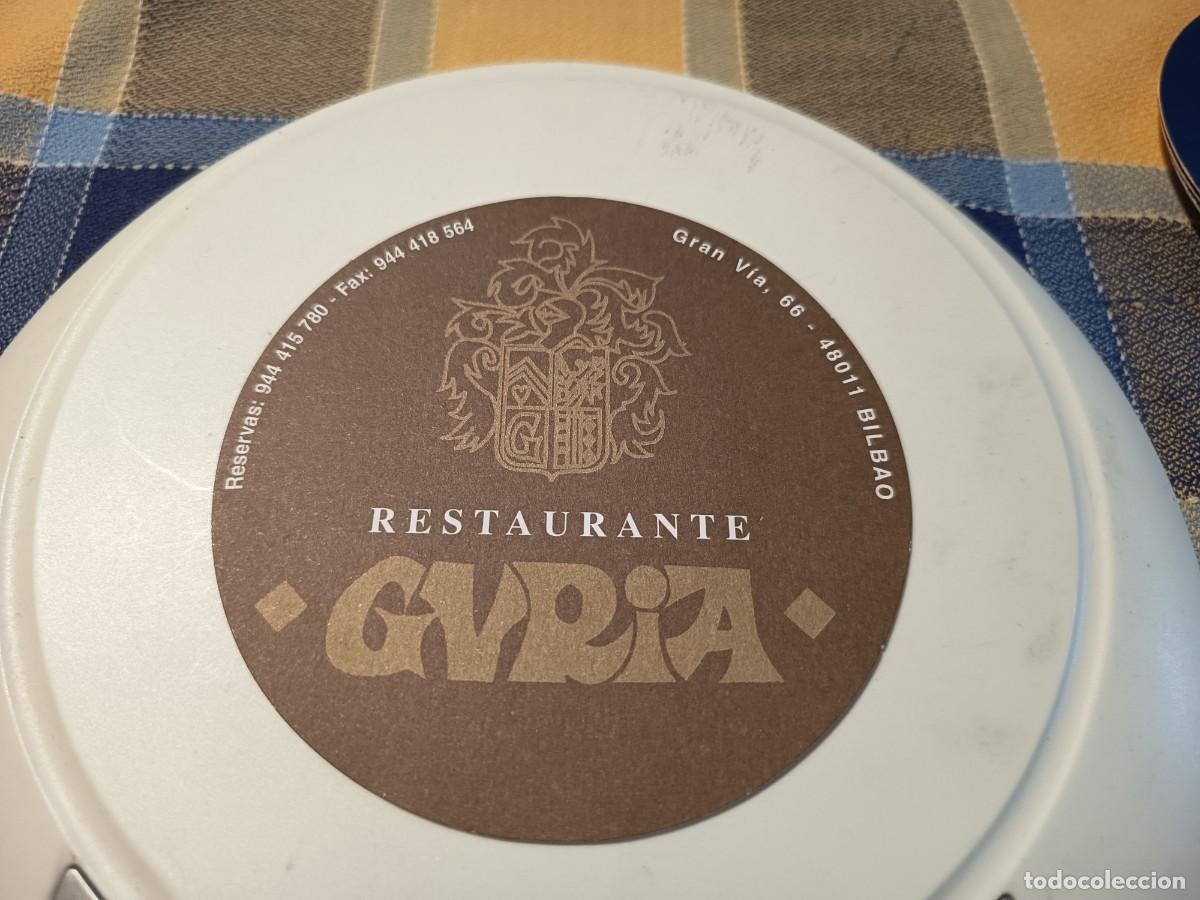 Otros Art&iacute;culos de Coleccionismo en Papel: POSAVASOS RESTAURANTE GURIA-BILBAO-VIZCAYA