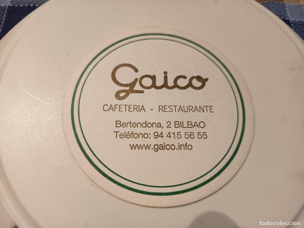 Otros Art&iacute;culos de Coleccionismo en Papel: POSAVASOS CAFETERIA GAICO-BILBAO-VIZCAYA