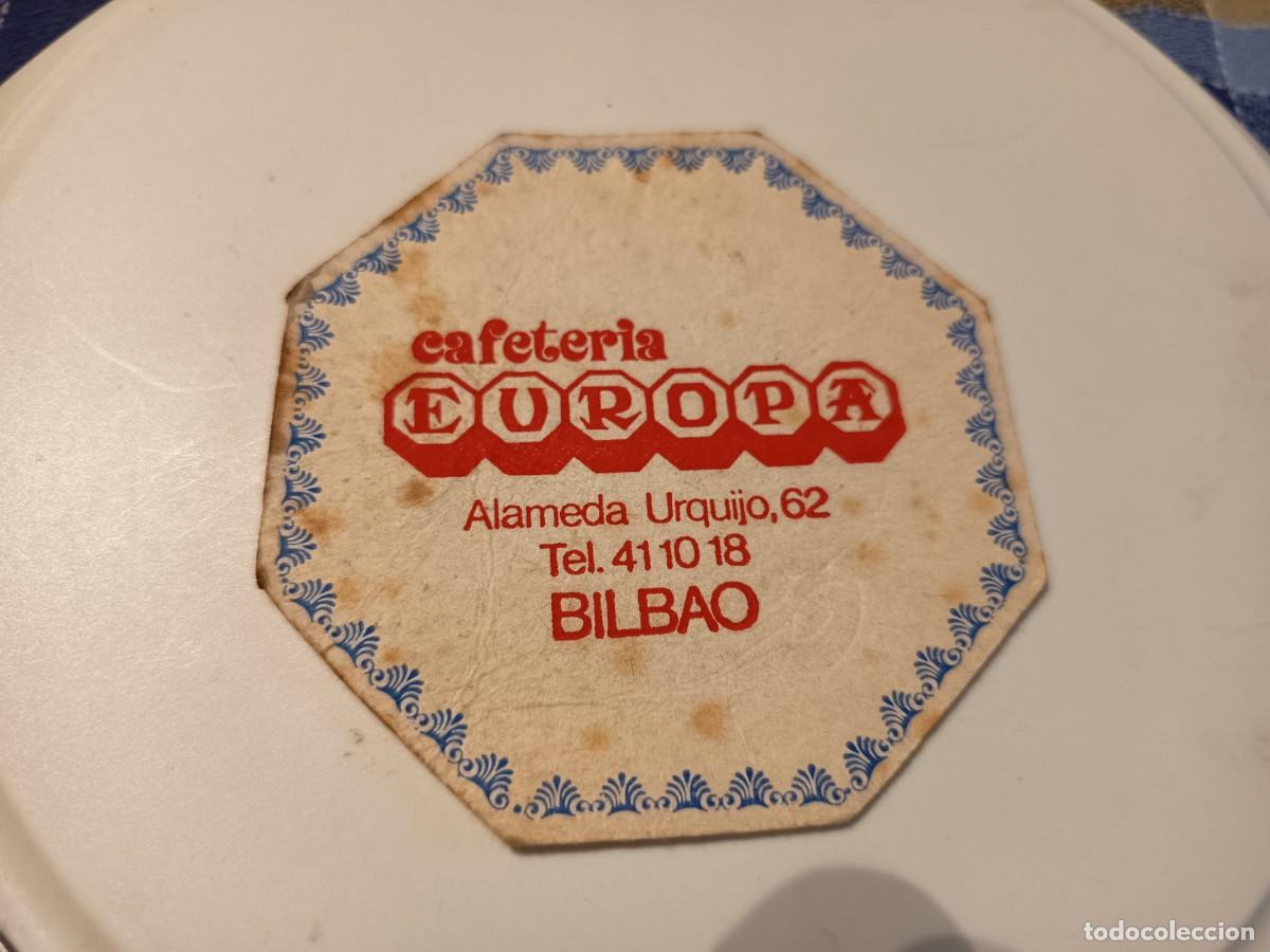 Otros Art&iacute;culos de Coleccionismo en Papel: POSAVASOS CAFETERIA EUROPA-BILBAO-VIZCAYA