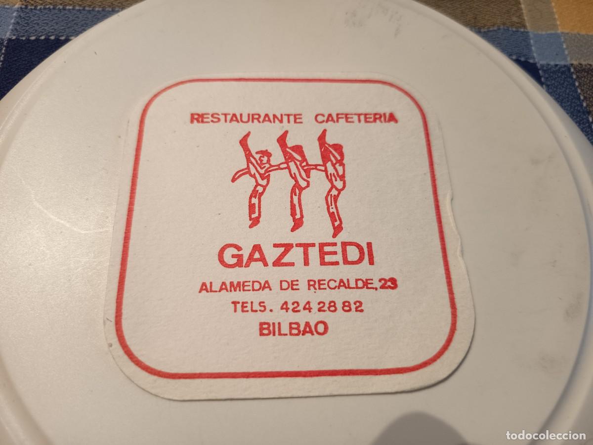 Otros Art&iacute;culos de Coleccionismo en Papel: POSAVASOS CAFETERIA GAZTEDI-BILBAO-VIZCAYA