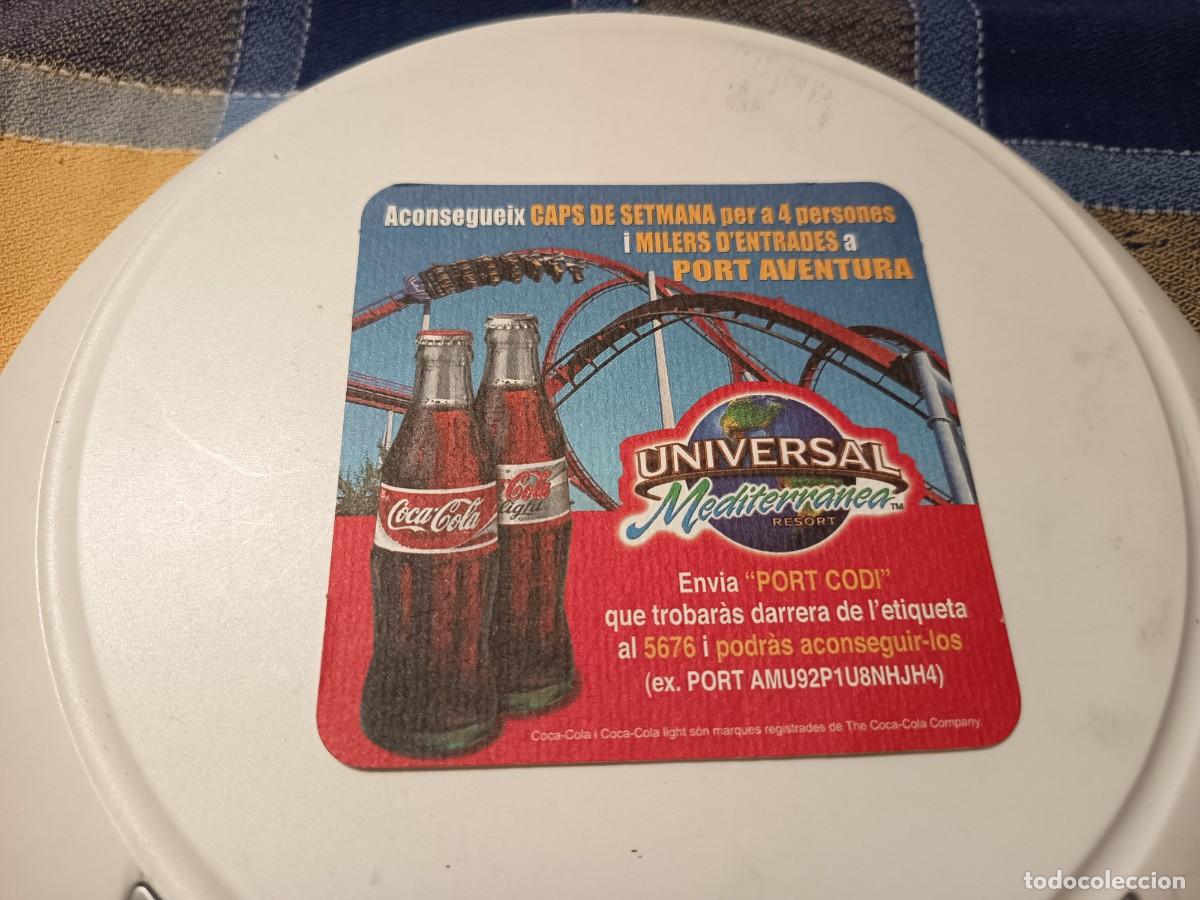 Collectionnisme Papier divers: POSAVASOS COCA COLA UNIVERSAL MEDITERRANEA
