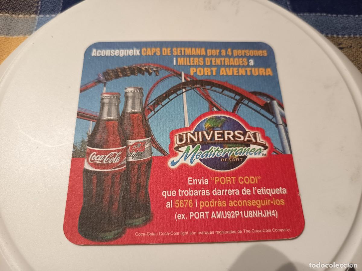 Paper Collecting Others: POSAVASOS COCA COLA UNIVERSAL MEDITERRANEA
