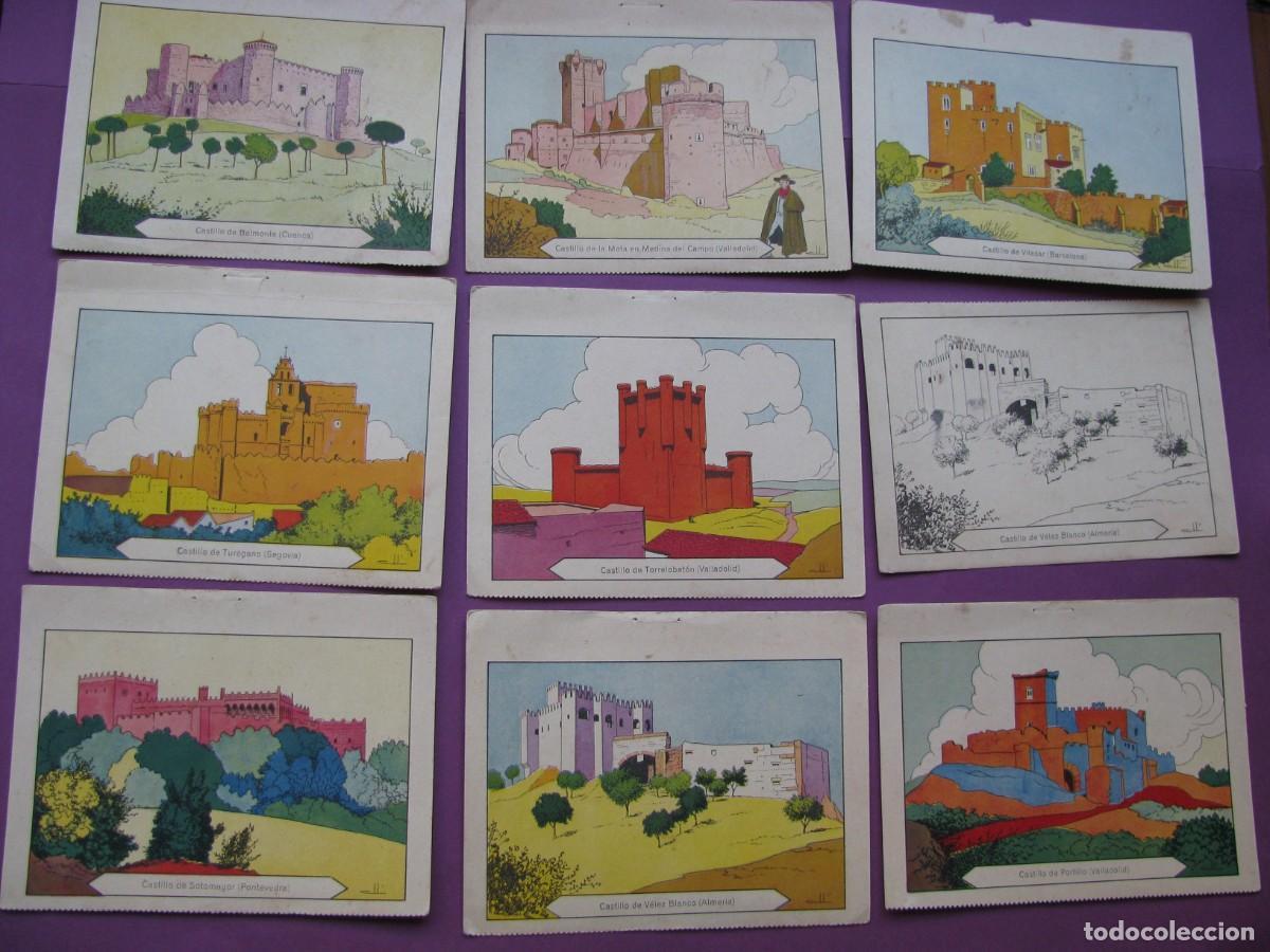 Otros Art&iacute;culos de Coleccionismo en Papel: DIBUJOS SUELTOS DE LA SERIE BLOQUES PARA PINTAR. CASTILLOS EN ESPA&Ntilde;A. JUAN BARGU&Ntilde;&Oacute;