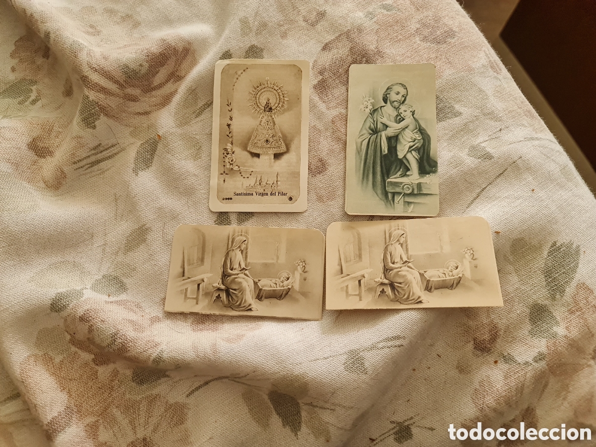 Otros Art&iacute;culos de Coleccionismo en Papel: Lote Antiguas Estampas Religiosas