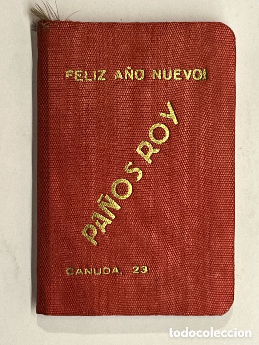 Collectionnisme Papier divers: BARCELONA.. PA&Ntilde;OS ROY, Agenda Calendario para el a&ntilde;o 1945