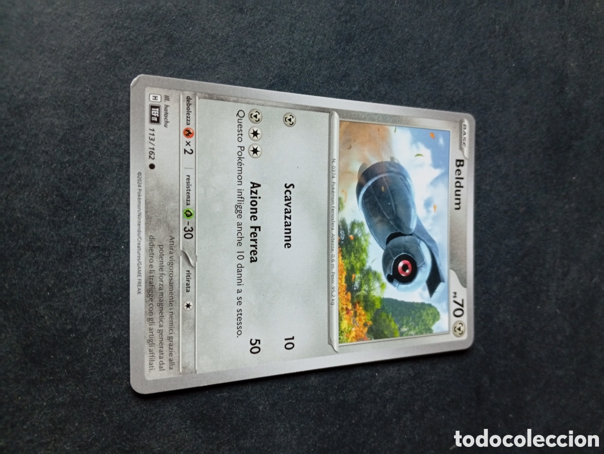 Sammelleidenschaft Andere Papierartikel: Carta Pok&eacute;mon Beldum....