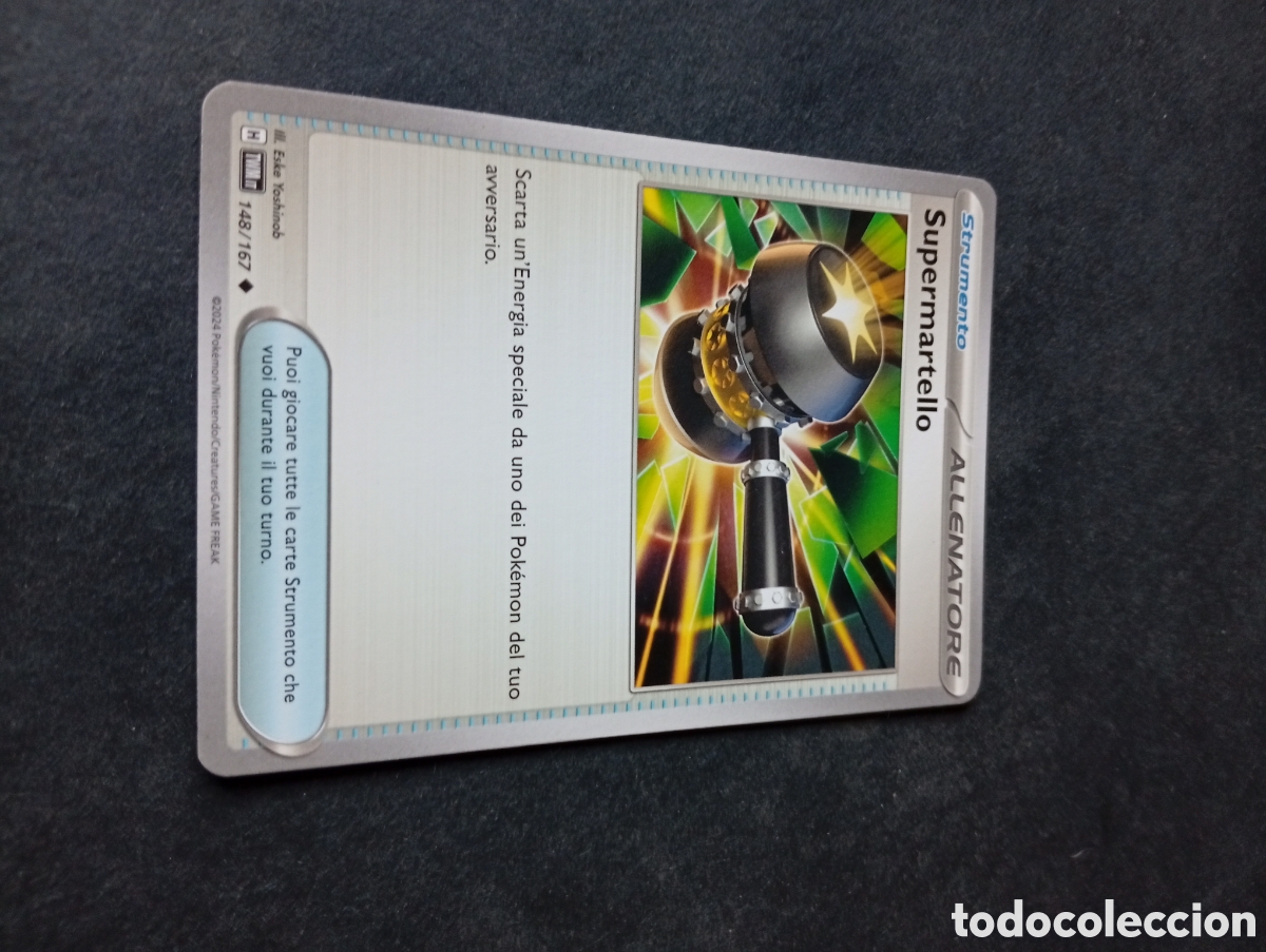 Collectionnisme Papier divers: Carta Pok&eacute;mon supermartello