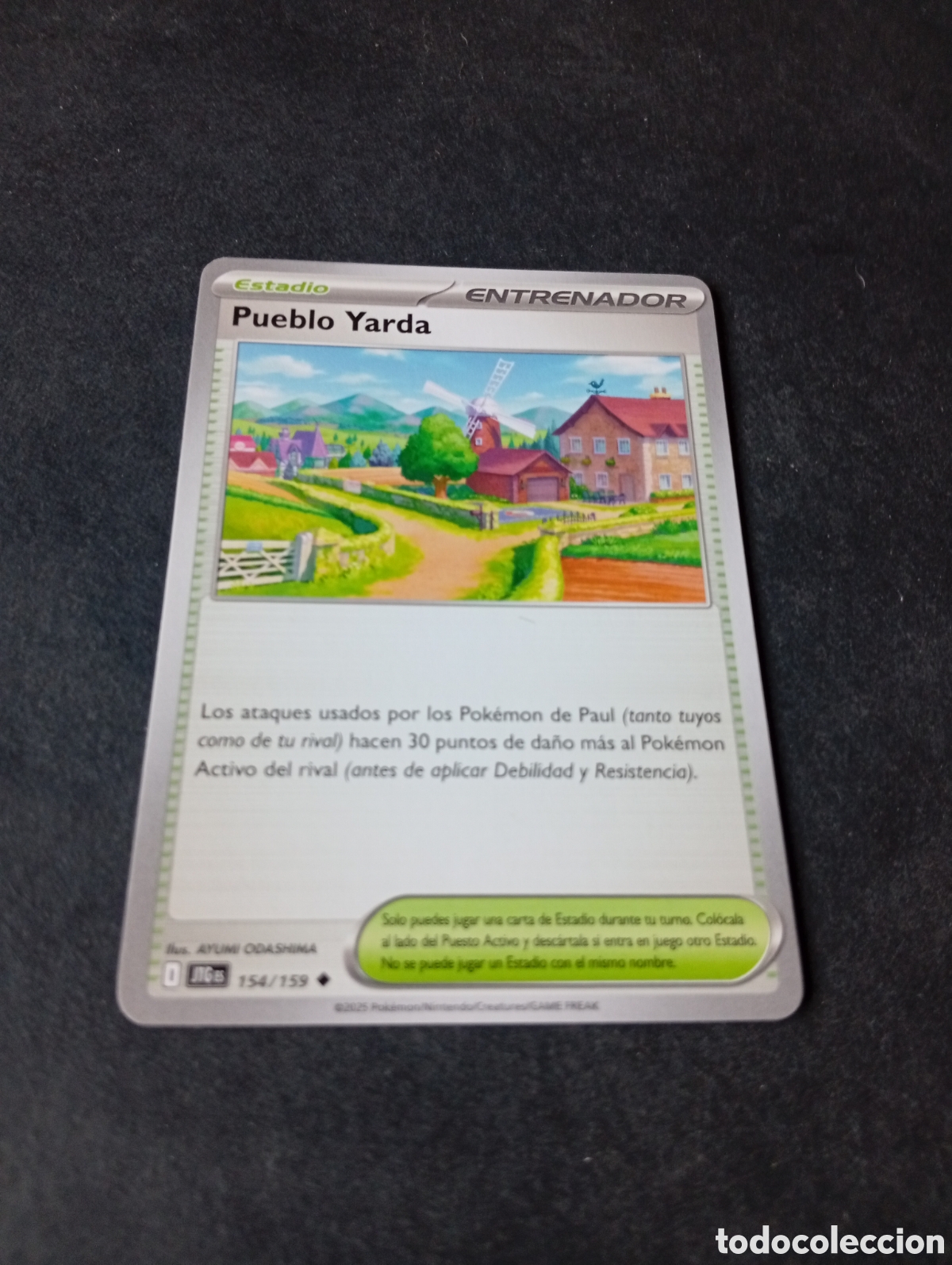 Outros artigos de papel: Carta Pok&eacute;mon Pueblo Yarda