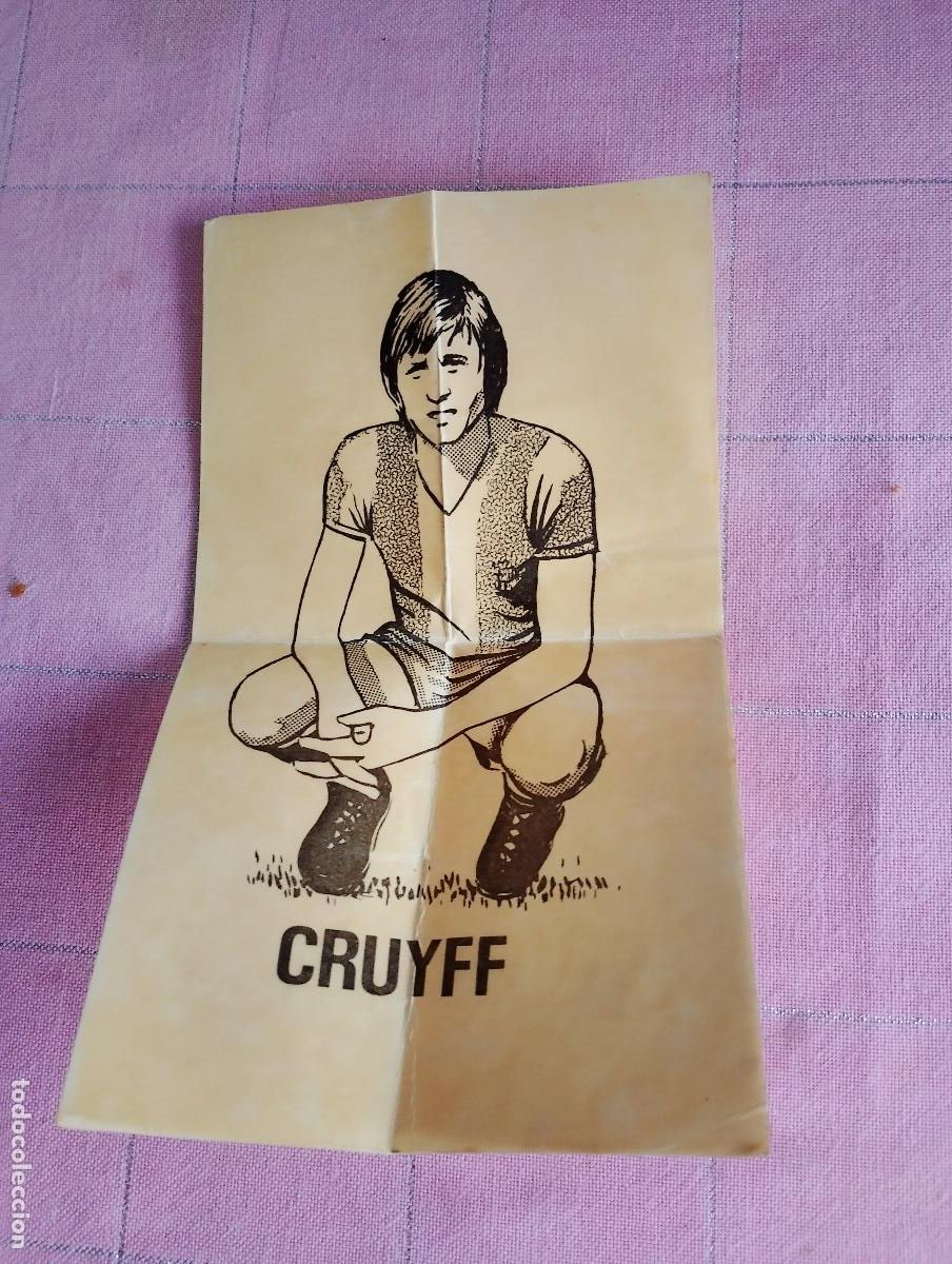 Otros Art&iacute;culos de Coleccionismo en Papel: cruyff, papelito en blanco y negro antiguo