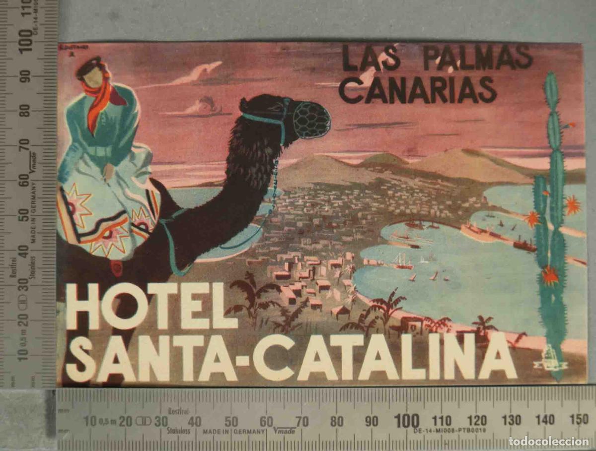 Otros Art&iacute;culos de Coleccionismo en Papel: ETIQUETA. Las Palmas - Hotel Santa Catalina