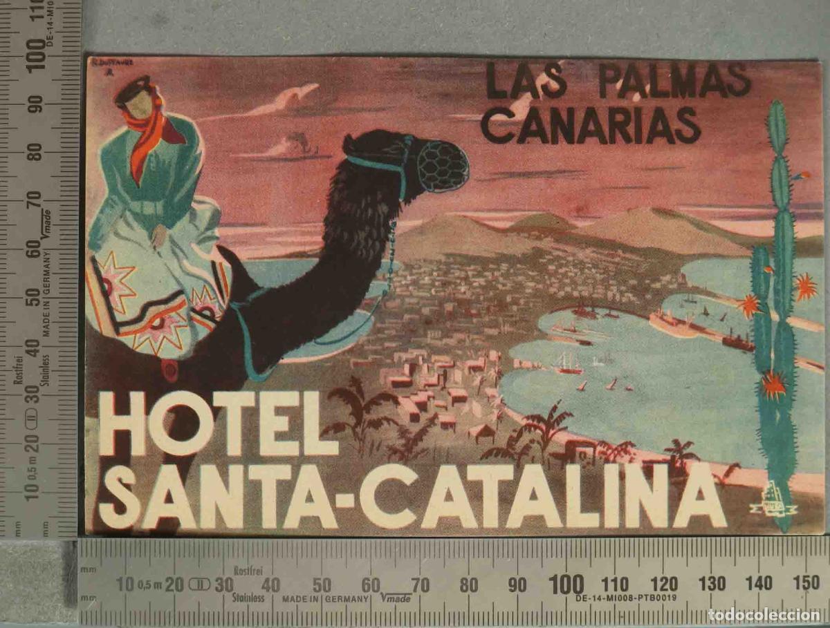 Otros Art&iacute;culos de Coleccionismo en Papel: Las Palmas - Hotel Santa Catalina