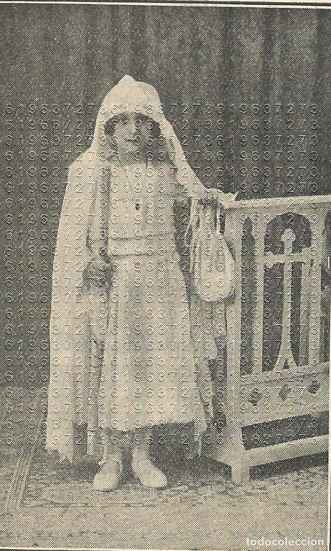 Otros Art&iacute;culos de Coleccionismo en Papel: CABRA CORDOBA SOBRINA DE LA VIZCONDESA DE TERMENS MARIA DE LA SIERRA 9X6 CLIPPING MUY ANTIGUO M24
