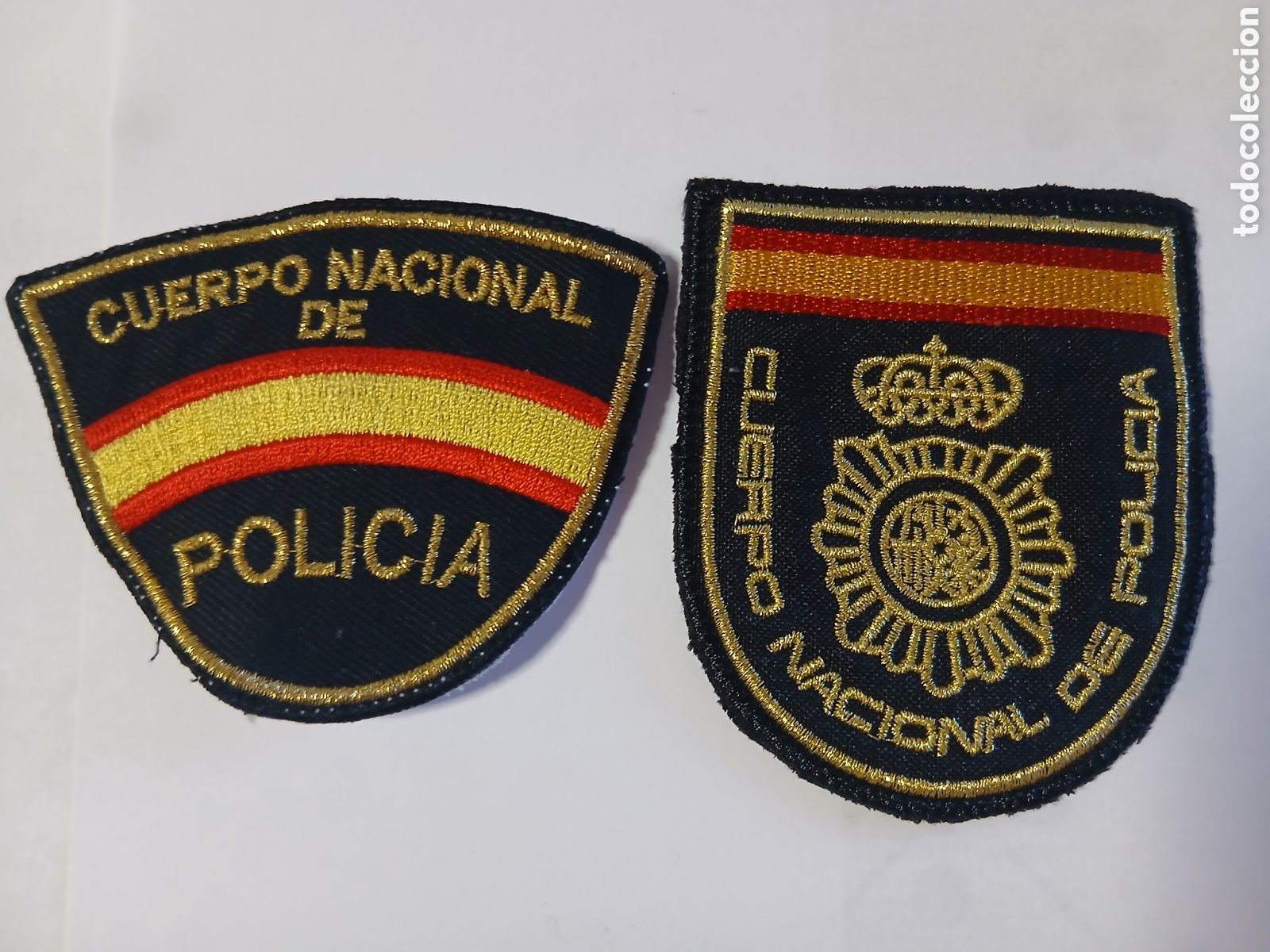 Otros Art&iacute;culos de Coleccionismo en Papel: Emblemas brazo Cuerpo Nacional de Polic&iacute;a
